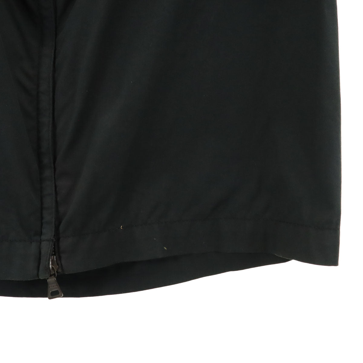 PRADA SPORTS プラダスポーツ イタリア製 ミディ丈 タイトスカート 40 ブラック系 RIRIジップ レディース