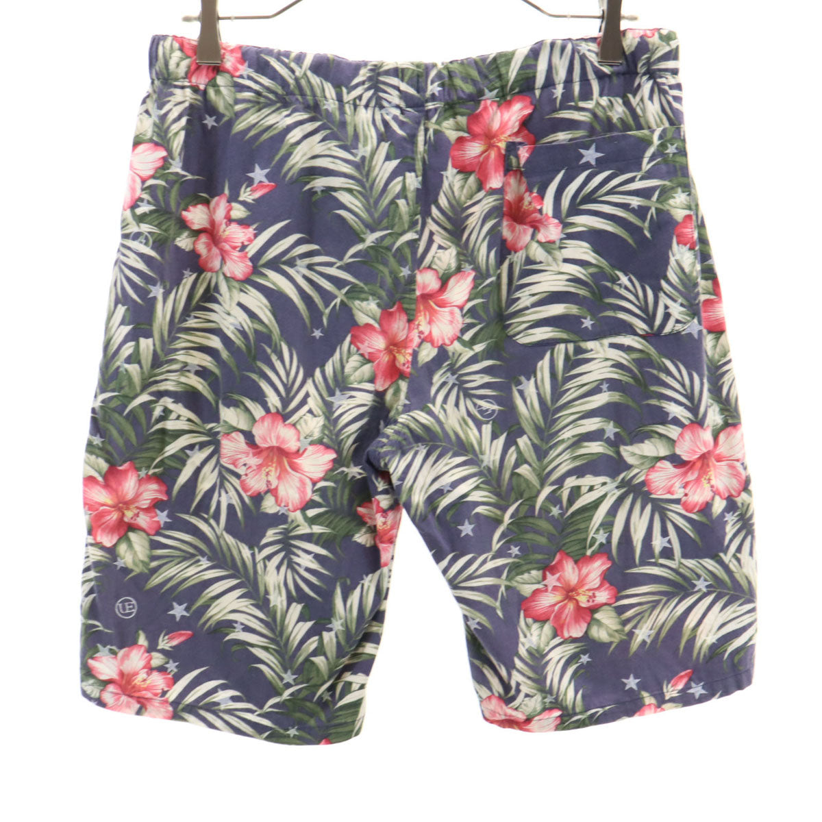 uniform experiment ユニフォームエクスペリメント 総柄 ショートパンツ 2 ネイビー系 アロハ ボタンフライ メンズ