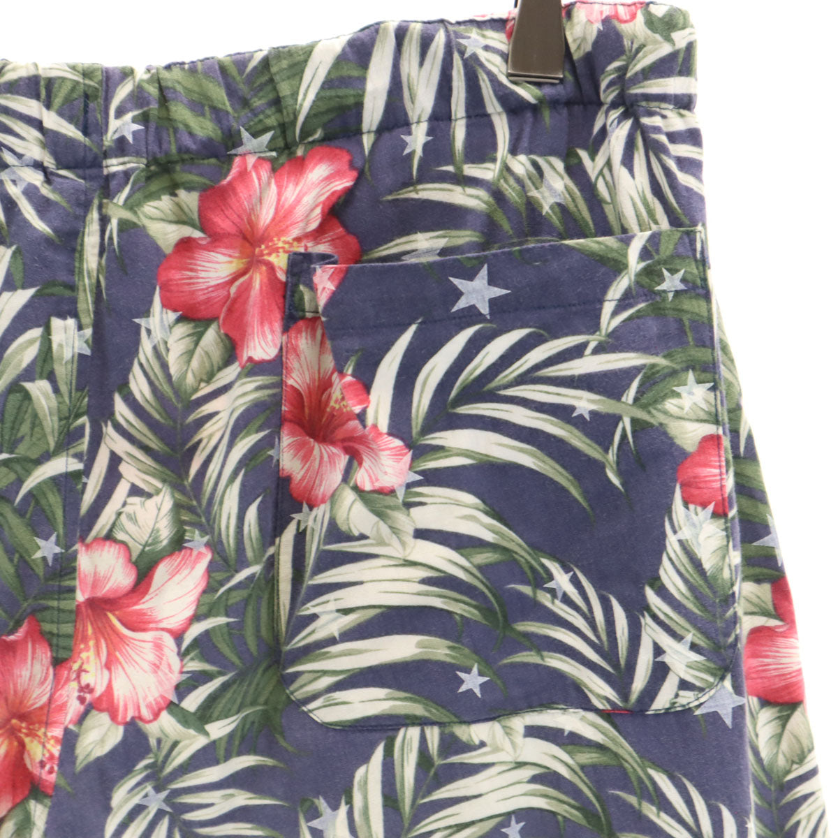 uniform experiment ユニフォームエクスペリメント 総柄 ショートパンツ 2 ネイビー系 アロハ ボタンフライ メンズ