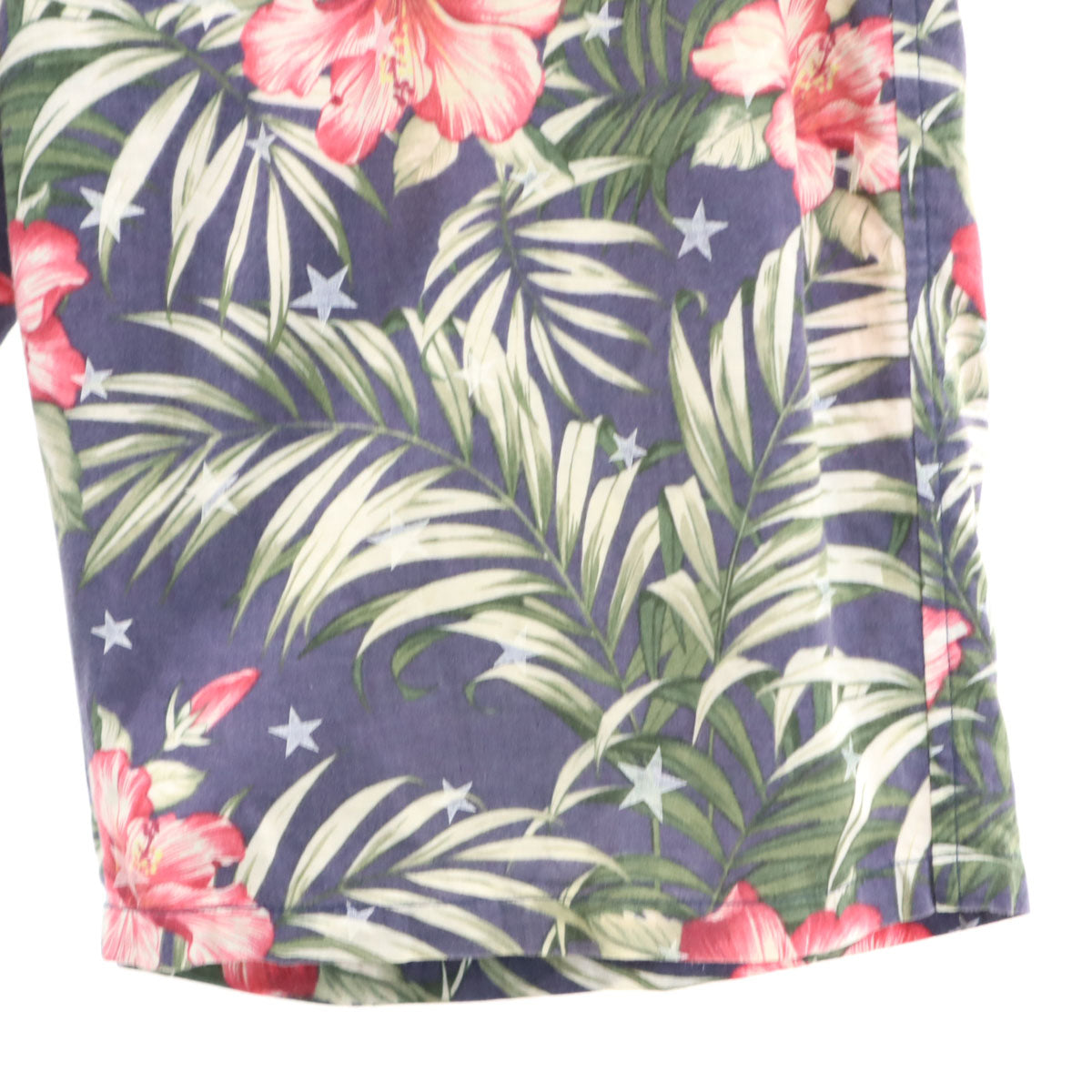 uniform experiment ユニフォームエクスペリメント 総柄 ショートパンツ 2 ネイビー系 アロハ ボタンフライ メンズ