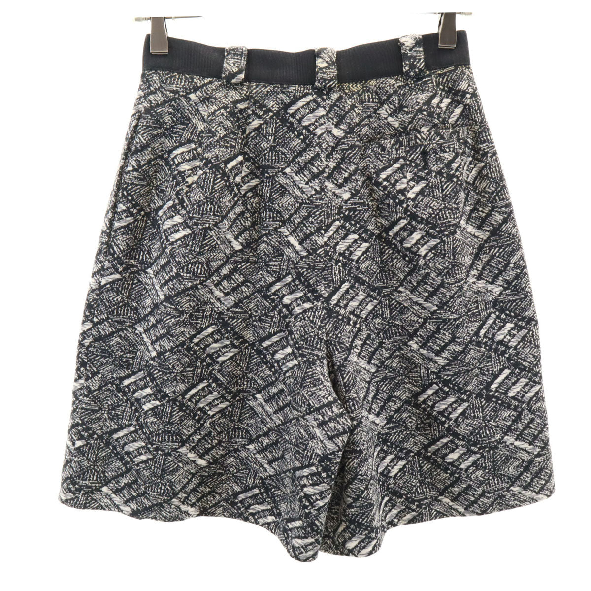 MISSONI CLUB ミッソーニクラブ 総柄 ショートパンツ 42 黒系 レディース