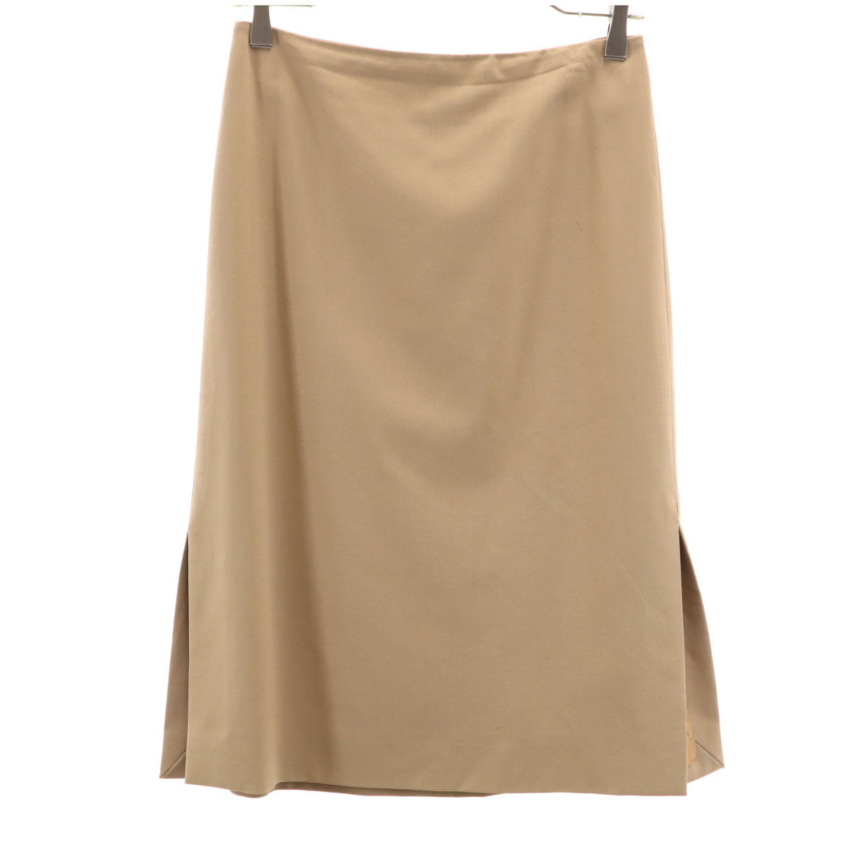 Salvatore Ferragamo サルヴァトーレフェラガモ 90s イタリア製 オールド ミディ丈 タイトスカート 40 ベージュブラウン レディース