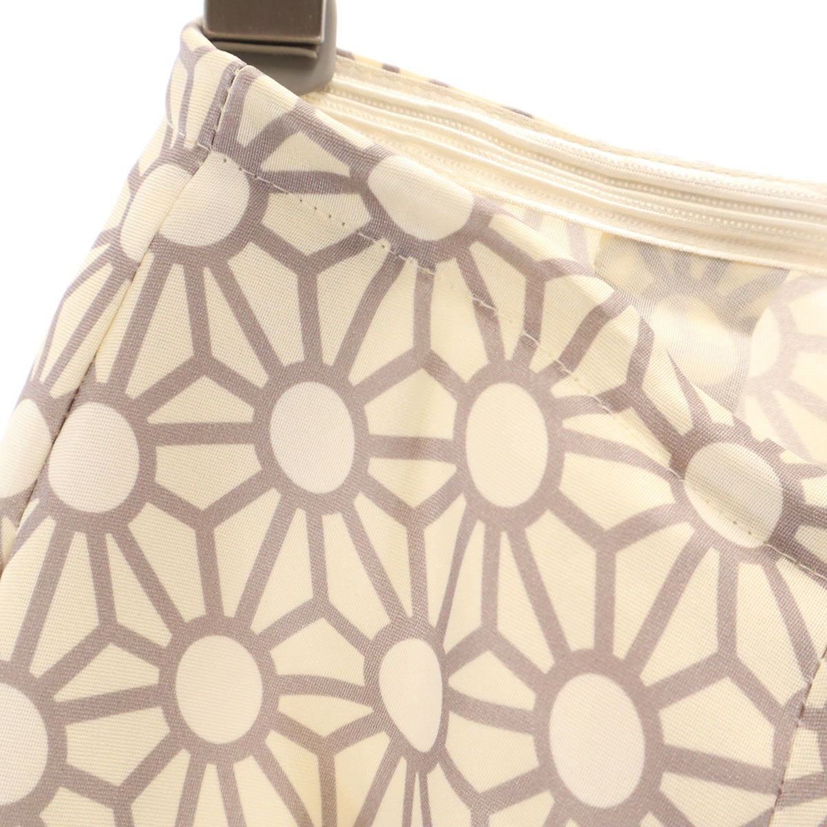 JIL SANDER NAVY ジルサンダーネイビー イタリア製 シルク 総柄 ミディ丈 ラップスカート 36 ベージュ レディース