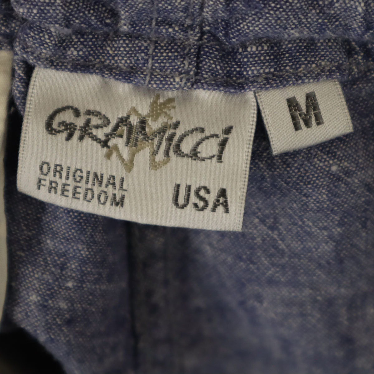 Gramicci グラミチ リネンブレンド クライミングパンツ M ネイビー系 メンズ
