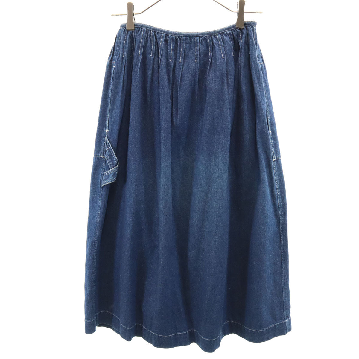 PINK HOUSE ピンクハウス ミモレ丈 デニムスカート ブルー系 レディース