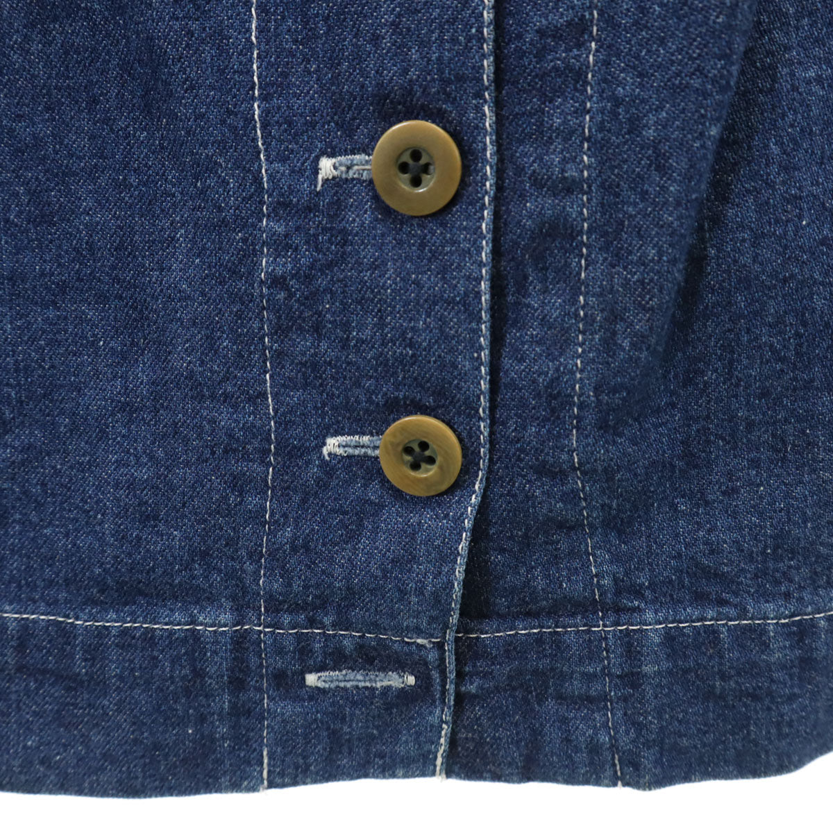 PINK HOUSE ピンクハウス ミモレ丈 デニムスカート ブルー系 レディース