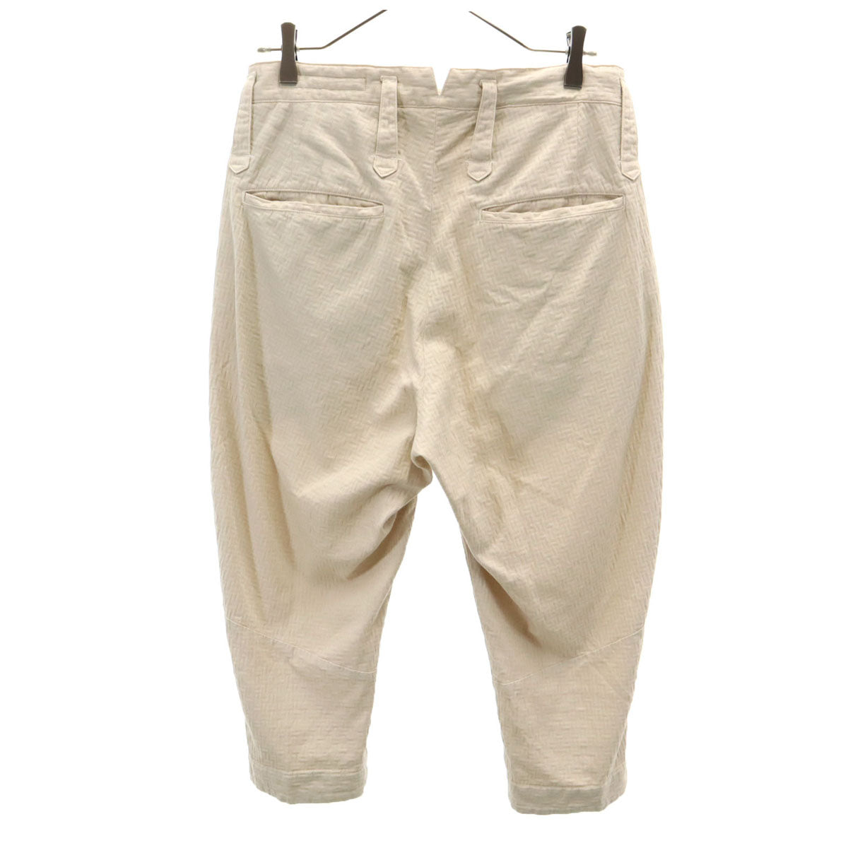 FACTOTUM ファクトタム 日本製 クロップドパンツ 44 ベージュ メンズ