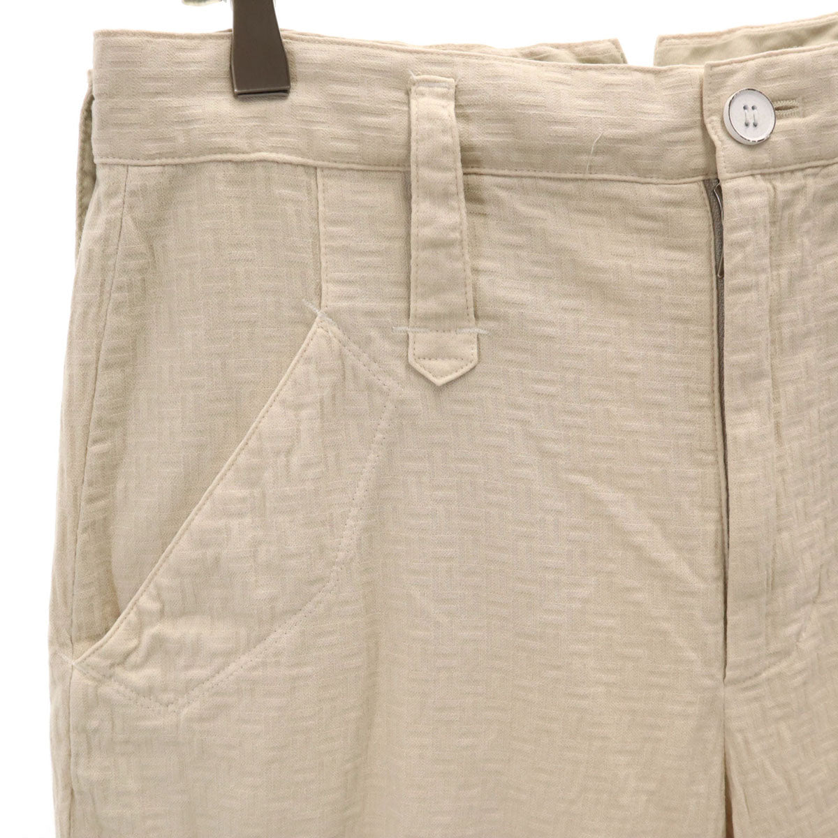 FACTOTUM ファクトタム 日本製 クロップドパンツ 44 ベージュ メンズ