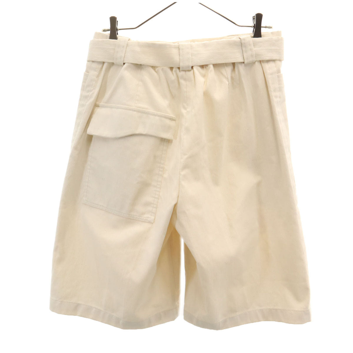 未使用 MAISON FLANEUR メゾンフラネウール イタリア製 ハーフパンツ 44 ベージュ メンズ