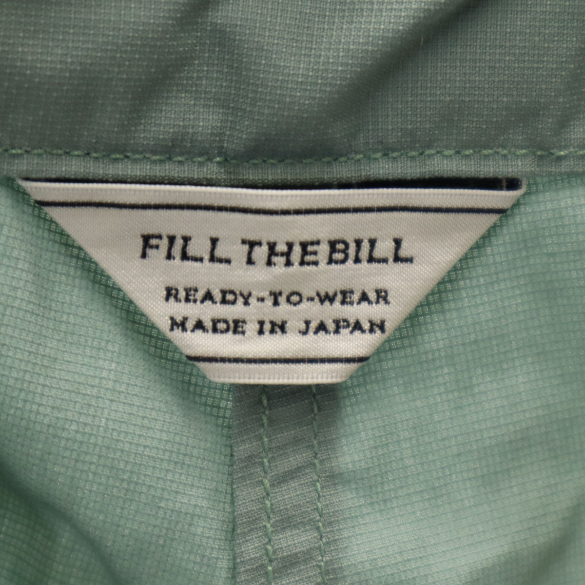 FILL THE BILL フィルザビル 日本製 ショートパンツ 2 グリーングレー系 メンズ