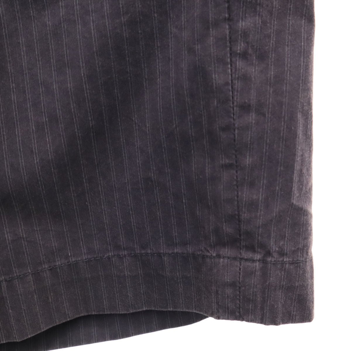 MARNI at H&M マルニアットエイチアンドエム ストライプ柄 ショートパンツ 46 チャコール メンズ