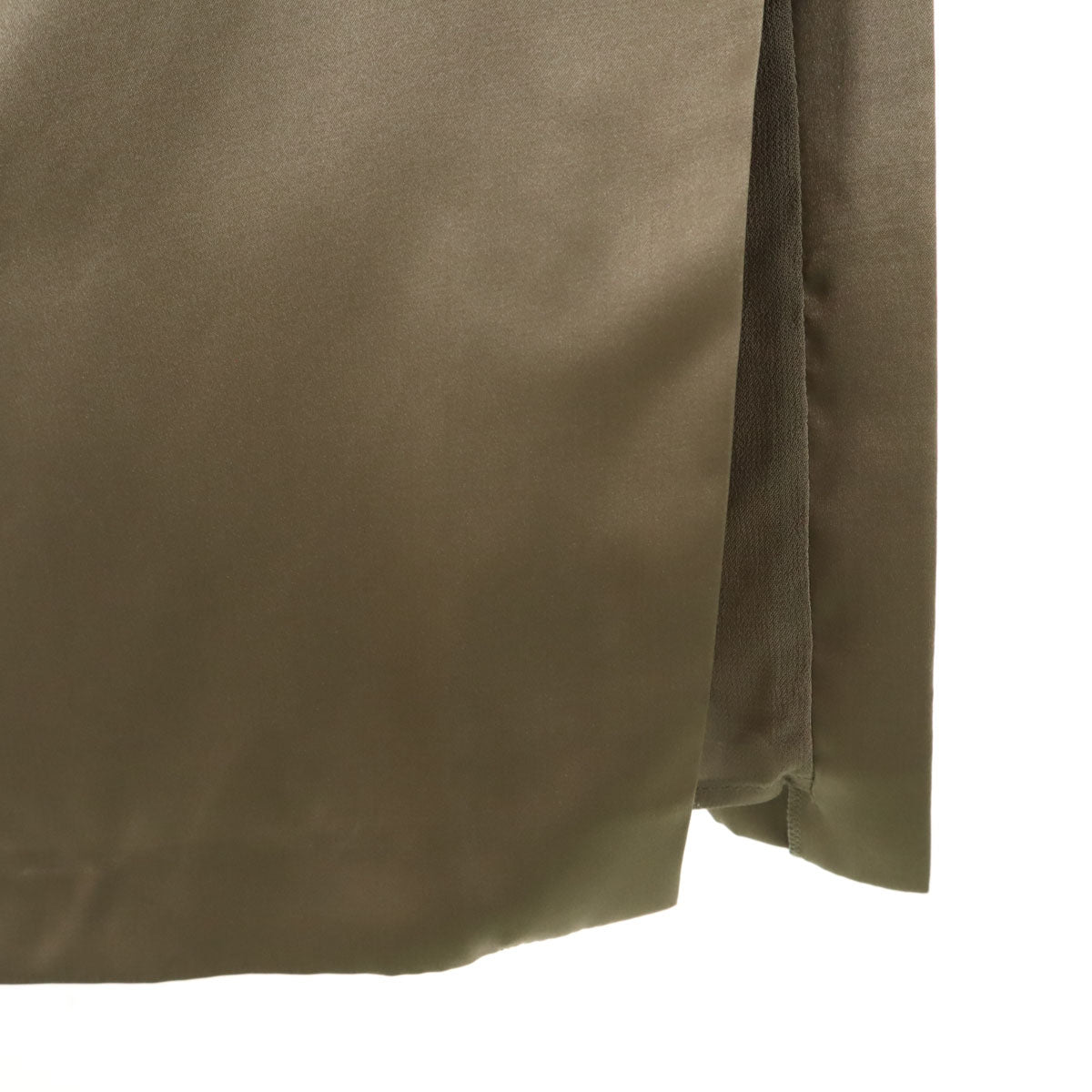 MAX MARA マックスマーラ イタリア製 ミモレ丈 タイトスカート 36 カーキグレー系 レディース