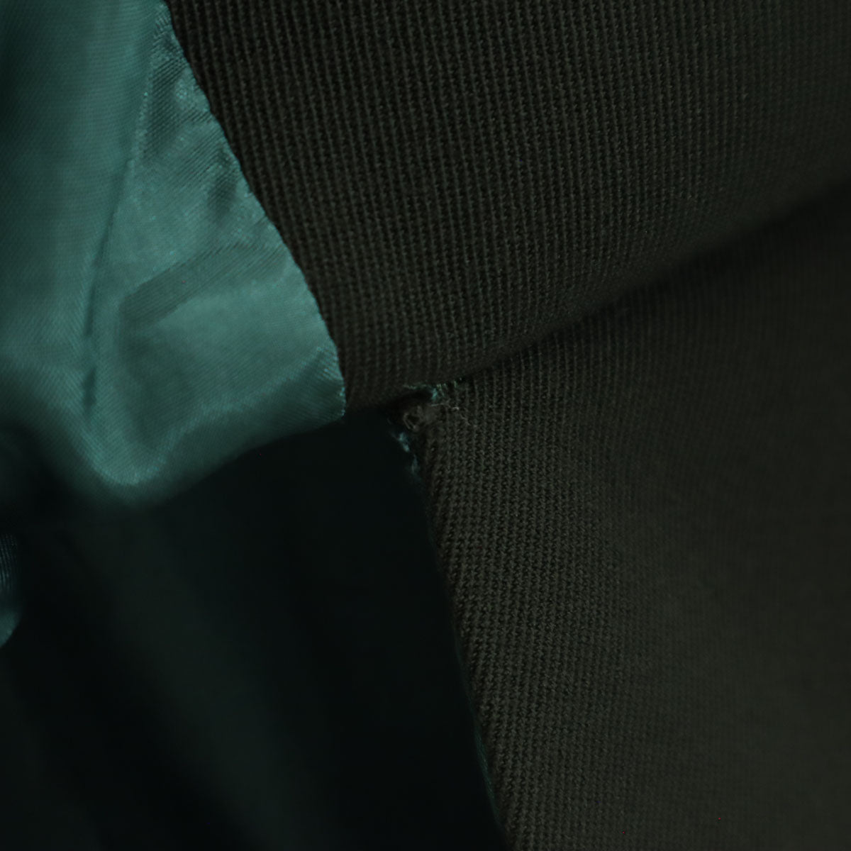 HERMES エルメス フランス製 ミディ丈 タイトスカート 36 深緑 レディース