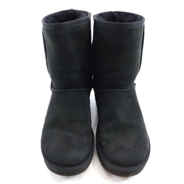 UGG アグ ムートン ブーツ 24 ブラック レディース