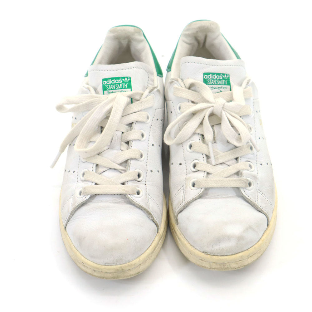 adidas アディダス スタンスミス トレフォイルロゴ スニーカー 23.0cm ホワイト×グリーン レディース