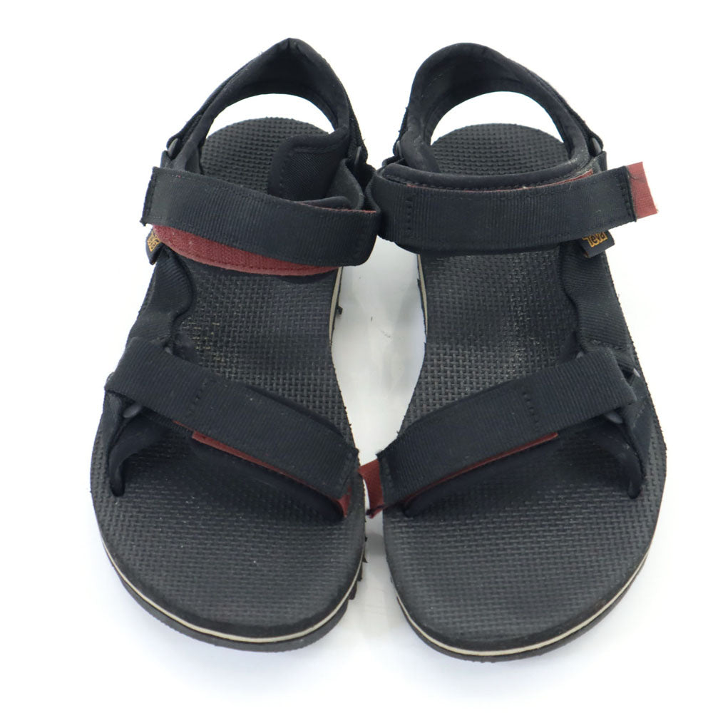 テバ スポーツサンダル 24cm ブラック×エンジ Teva レディース