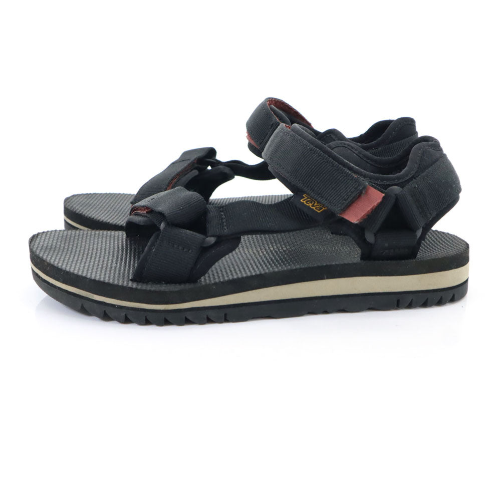 テバ スポーツサンダル 24cm ブラック×エンジ Teva レディース