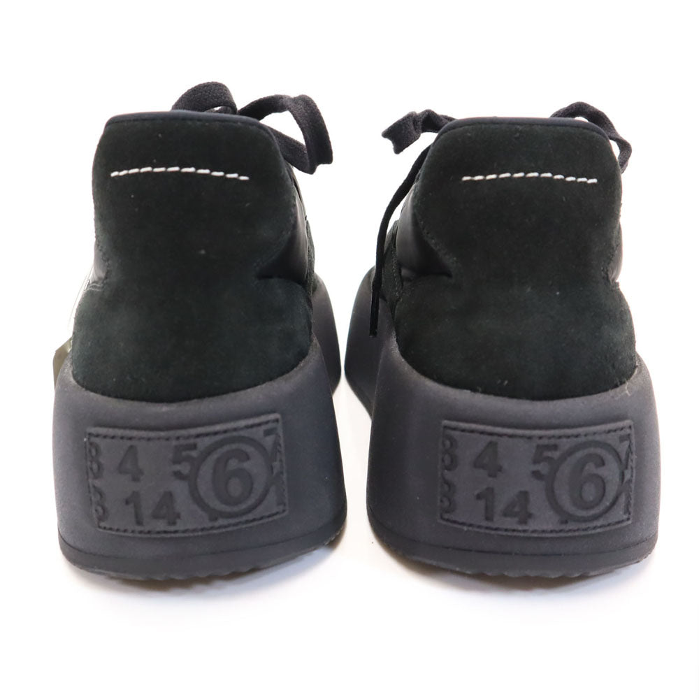 エムエムシックス メゾンマルジェラ 未使用 イタリア製 プラットフォーム スニーカー 40 ブラック レディース