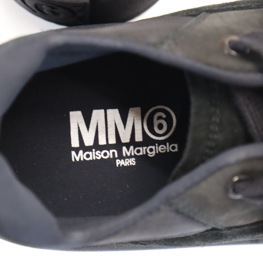 エムエムシックス メゾンマルジェラ 未使用 イタリア製 プラットフォーム スニーカー 40 ブラック レディース