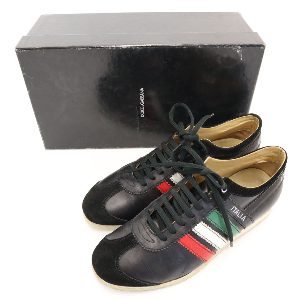 ドルチェアンドガッバーナ スニーカー Feb-61 ブラック DOLCE&GABBANA 箱付き メンズ