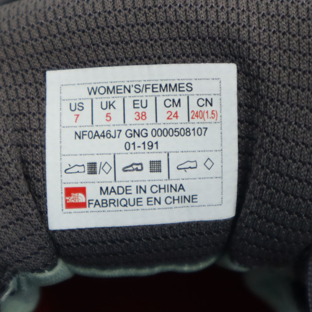 ノースフェイス アウトドア NF0A46J7 ゴアテックス スニーカー 24 グレー THE NORTH FACE W Shaved Hiker GORE-TEX レディース
