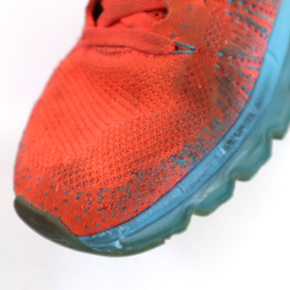 NIKE ナイキ フライニットマックス スニーカー 27 オレンジ メンズ