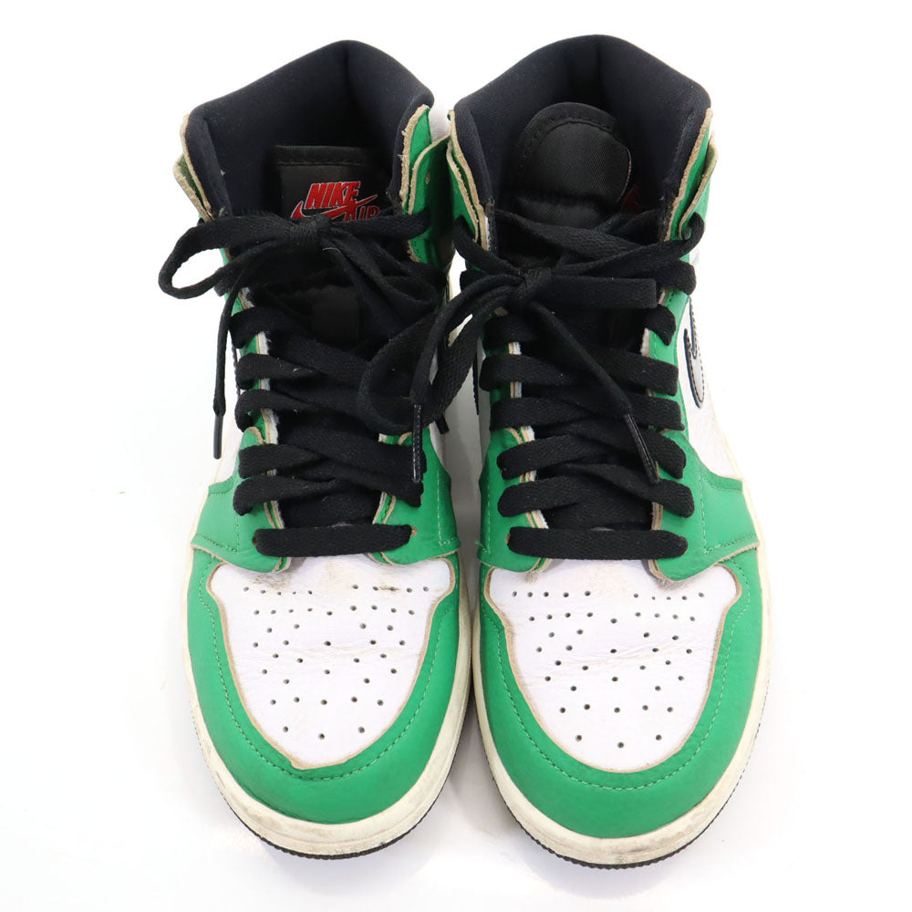 NIKE ナイキ エアジョーダン1 レトロ ハイ OG スニーカー 23.5 グリーン AIR JORDAN 1 RETRO HIGH OG DB4612-300 レディース