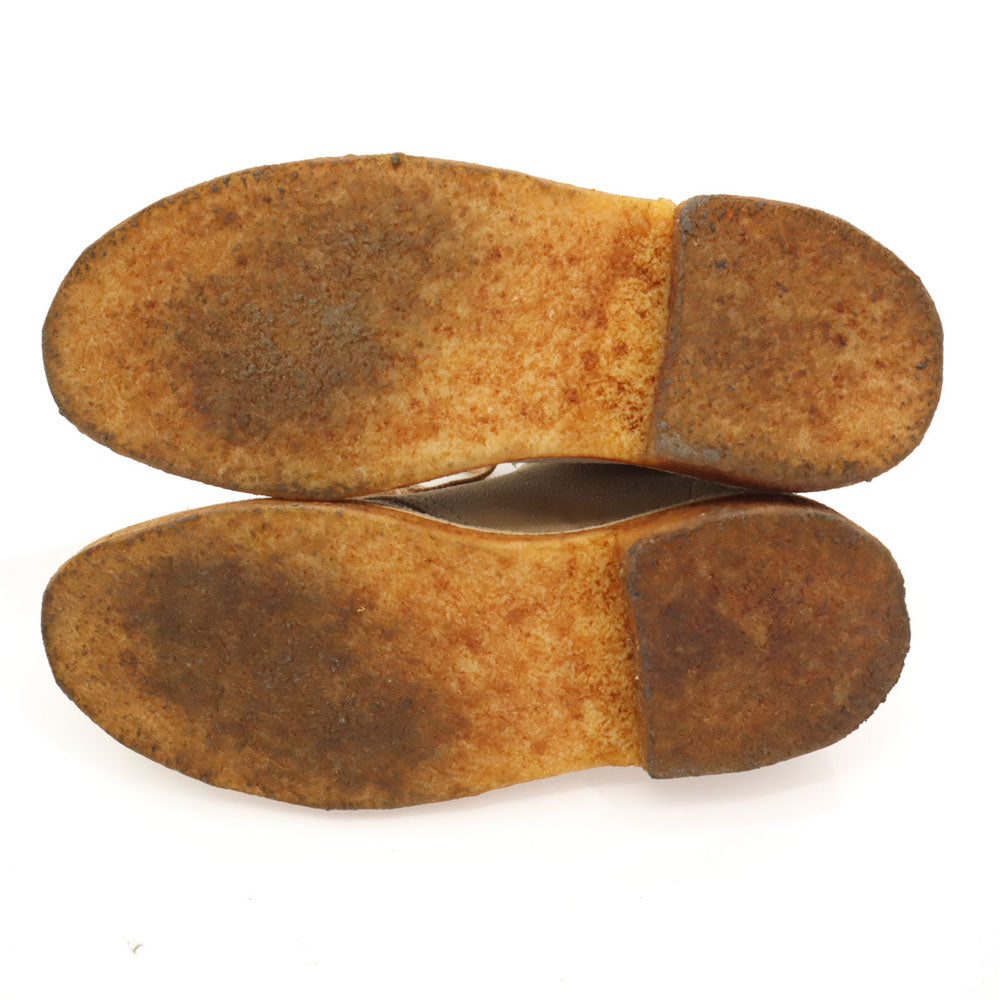 クラークス オリジナルス スエードレザー デザート チャッカブーツ GB 4 1/2 グレージュ クレープソール レディース