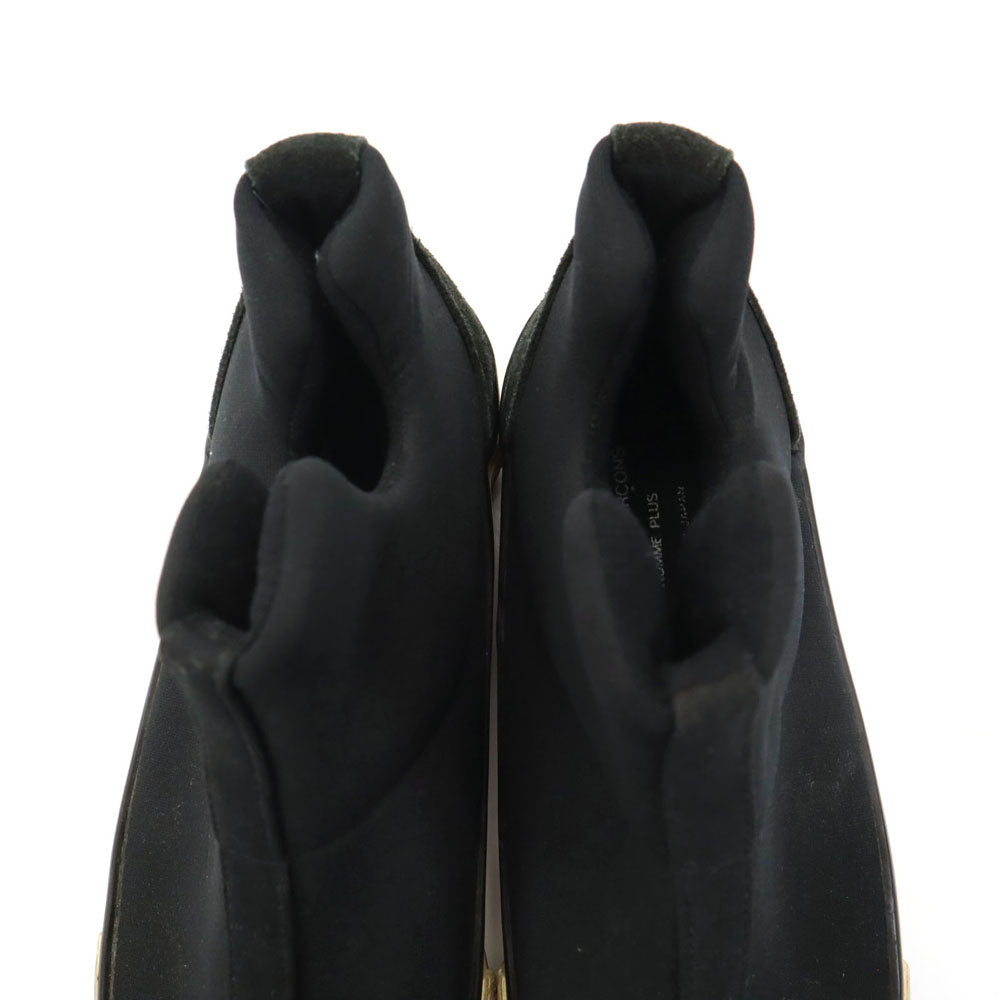 COMME des GARCONS HOMME PLUS コムデギャルソンオムプリュス 日本製 シューズ 5 1/2 ブラック レディース