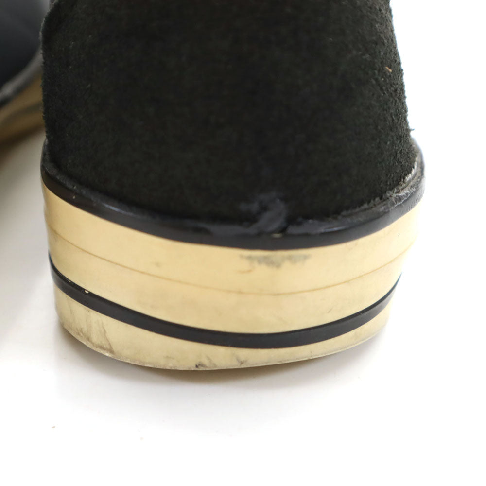 COMME des GARCONS HOMME PLUS コムデギャルソンオムプリュス 日本製 シューズ 5 1/2 ブラック レディース