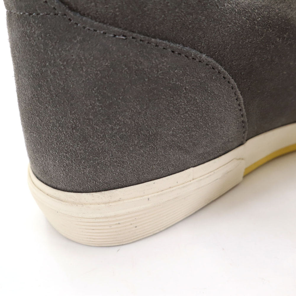 POLO RALPH LAUREN ポロラルフローレン スエードレザー スニーカー UK 7.5 グレー シューズ メンズ