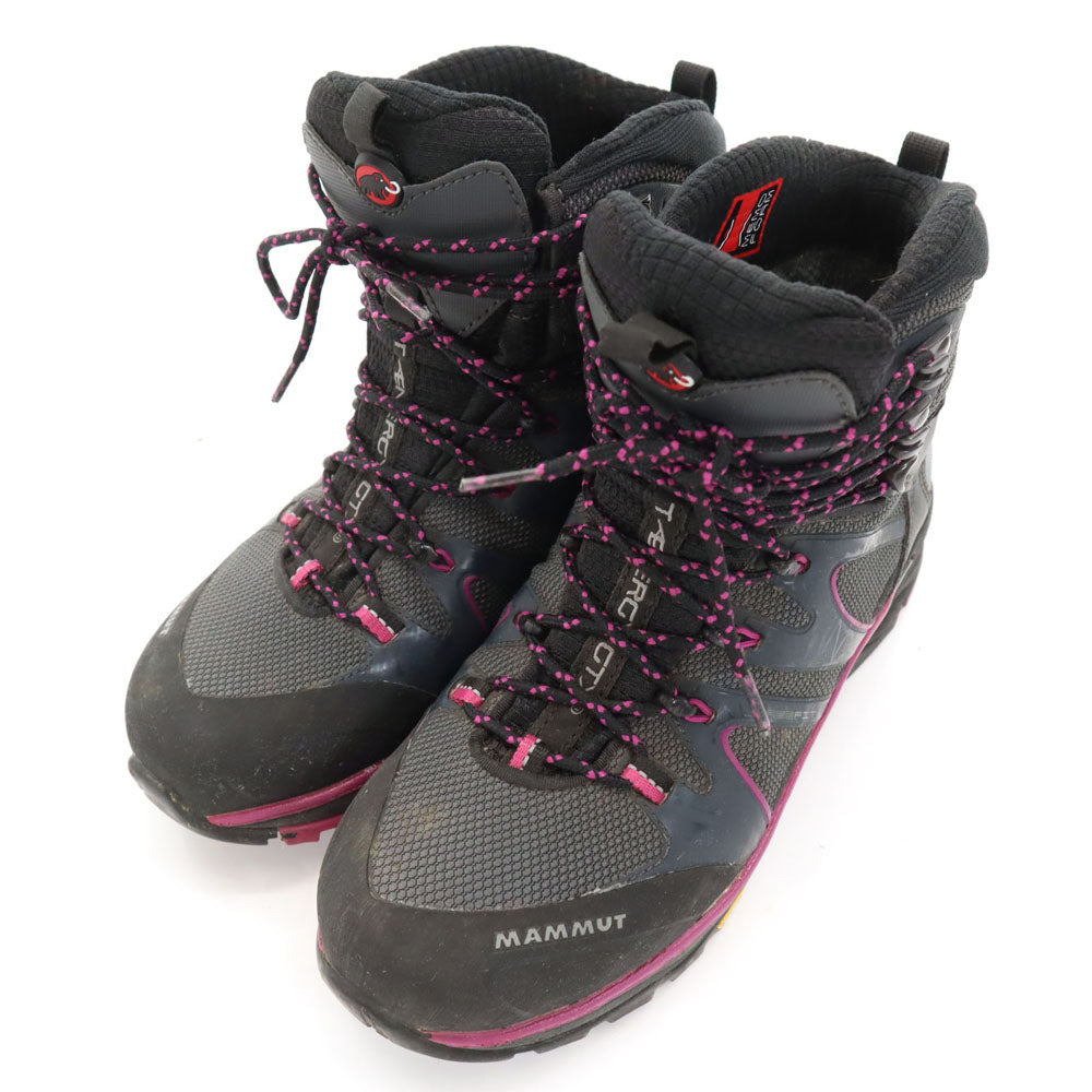 Mammut マムート Raichle GORE-TEX トレッキング ブーツ 23.5 チャコールグレー ビブラムソール アウトドア レディース