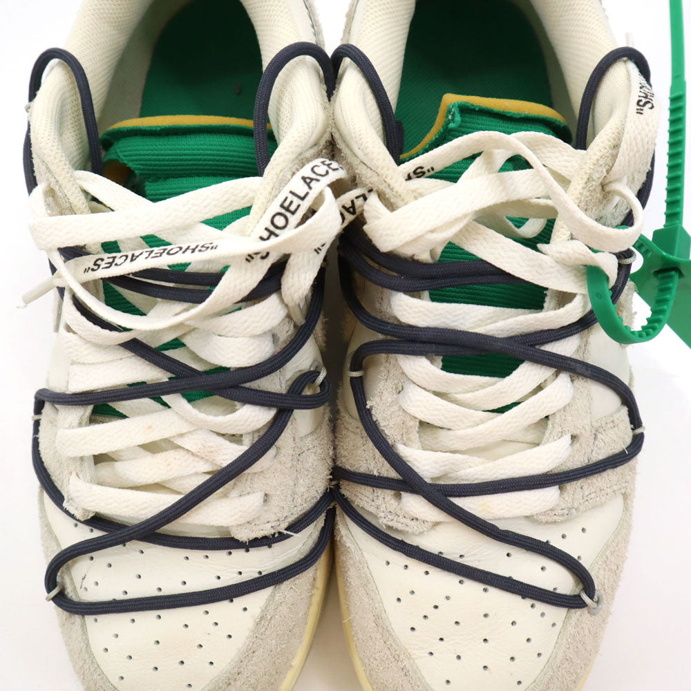 NIKE ナイキ オフホワイト コラボ ダンク ロー スニーカー 27.5 ホワイト 他 x OFF-WHITE DJ0950-115 DUNK LOW 箱付き メンズ