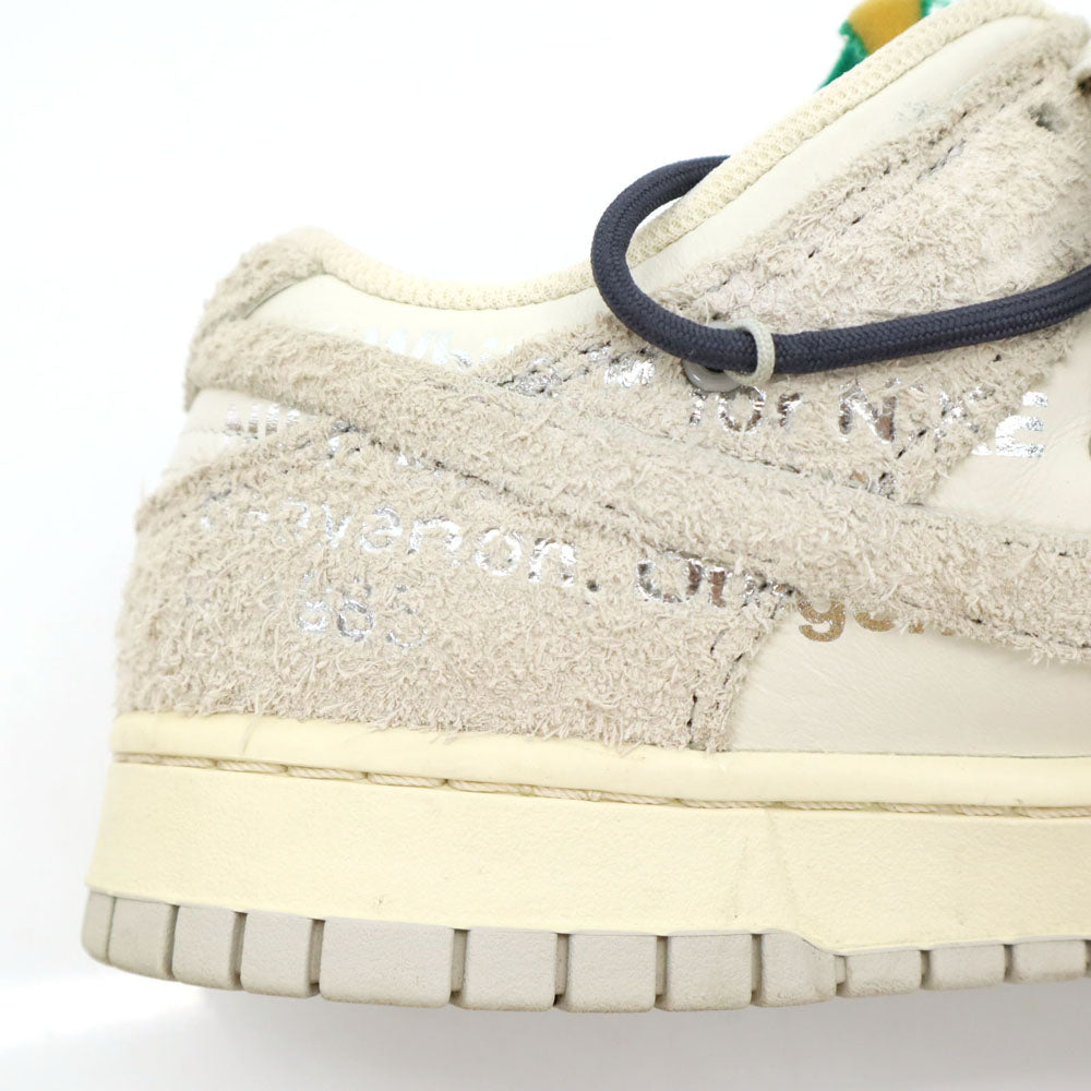 NIKE ナイキ オフホワイト コラボ ダンク ロー スニーカー 27.5 ホワイト 他 x OFF-WHITE DJ0950-115 DUNK LOW 箱付き メンズ