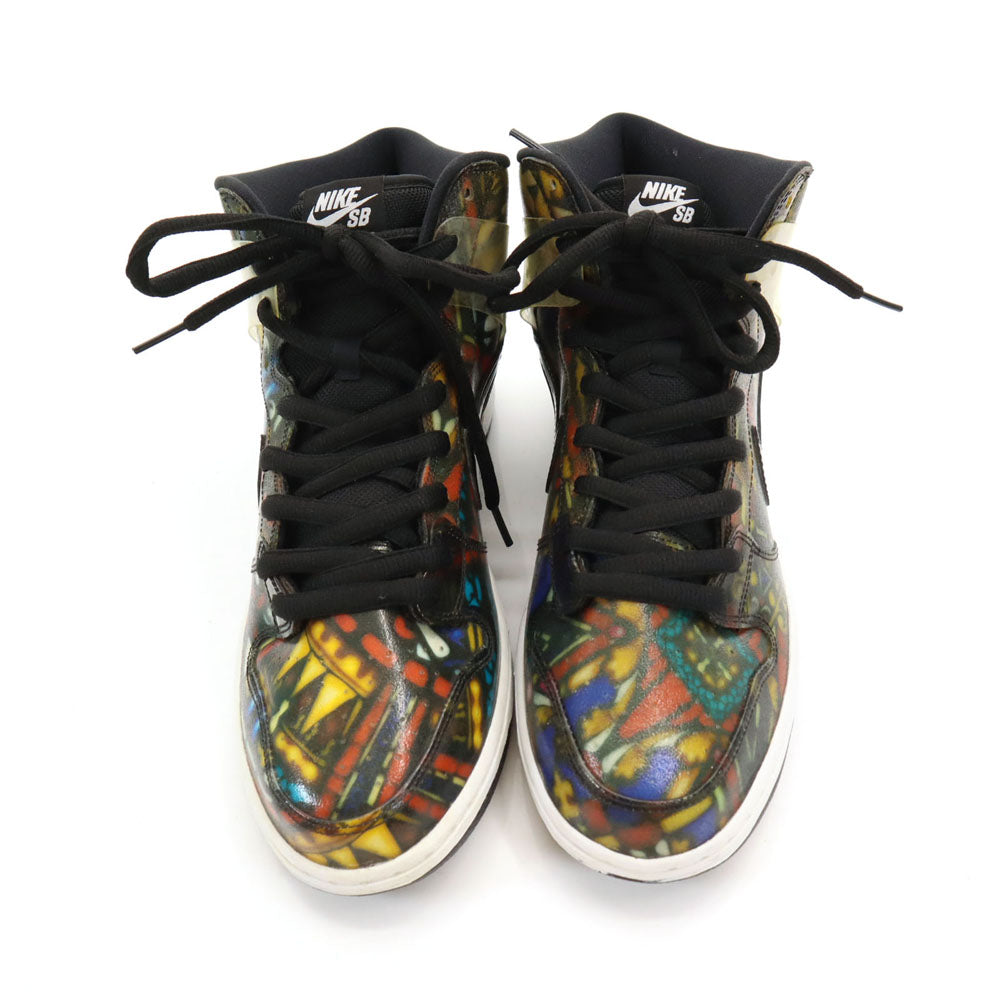 ナイキエスビー コンセプツ コラボ ステンドグラス スニーカー 29 NIKE SB x CONCEPTS 313171-606 DUNK HIGH PREMIUM 箱付き メンズ