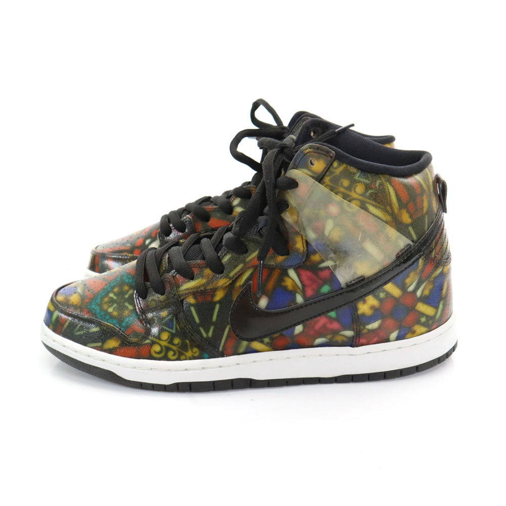 ナイキエスビー コンセプツ コラボ ステンドグラス スニーカー 29 NIKE SB x CONCEPTS 313171-606 DUNK HIGH PREMIUM 箱付き メンズ
