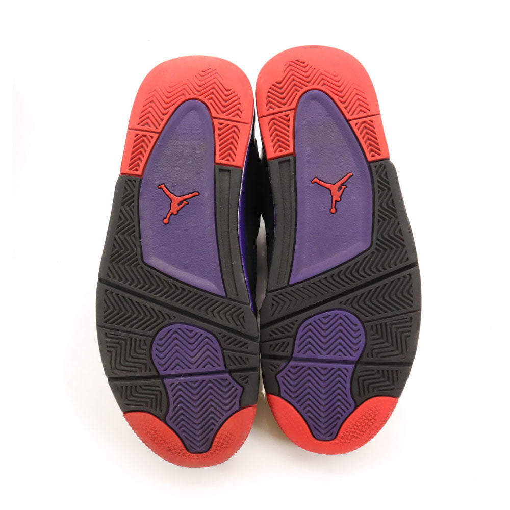 NIKE AIR JORDAN ナイキ エアジョーダン 4 レトロ スニーカー 28 ブラック AQ3816-065 4 RETRO NRG 箱付き メンズ