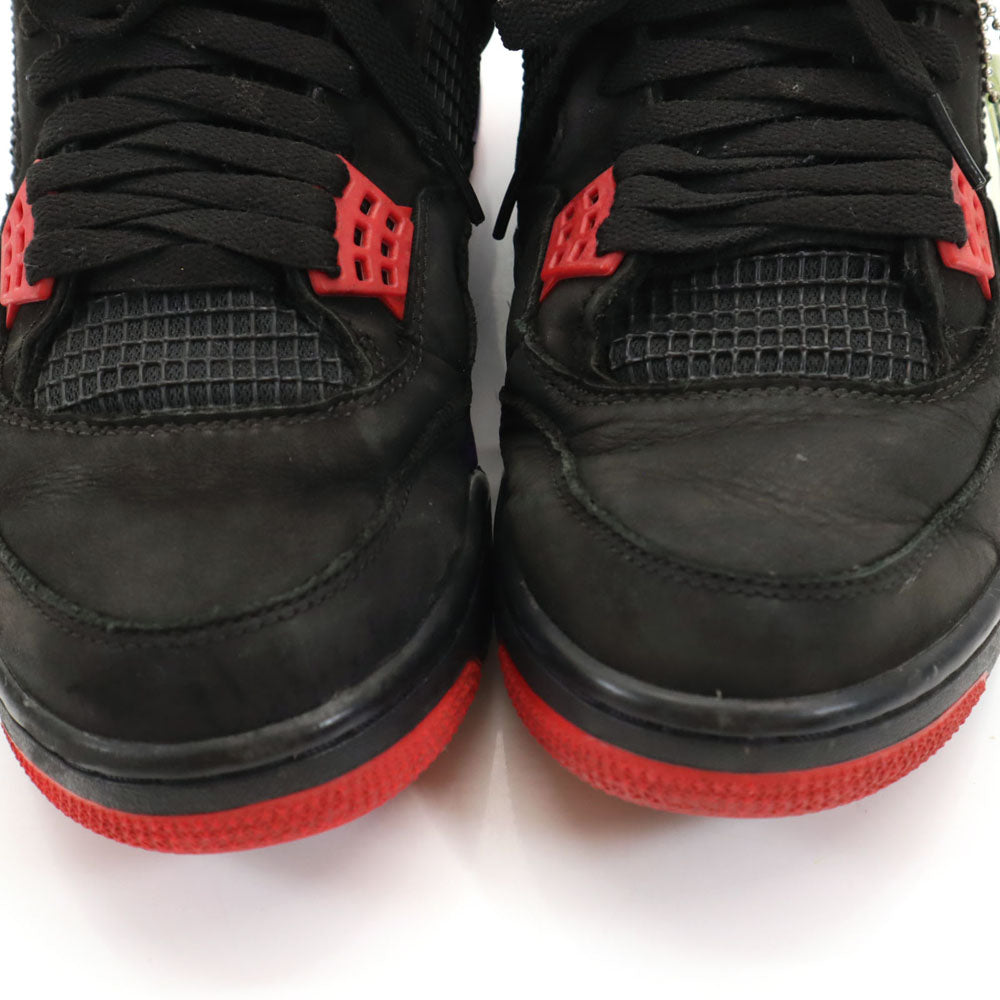 NIKE AIR JORDAN ナイキ エアジョーダン 4 レトロ スニーカー 28 ブラック AQ3816-065 4 RETRO NRG 箱付き メンズ