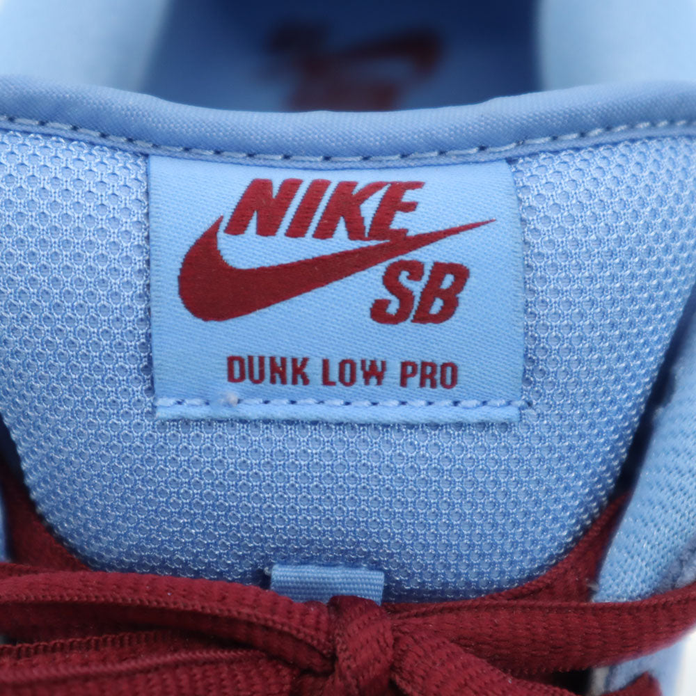 ナイキエスビー ダンク ロー プロ フィラデルフィア・フィリーズ スニーカー 26 バラーブルー NIKE SB DQ4040-400 箱付き メンズ