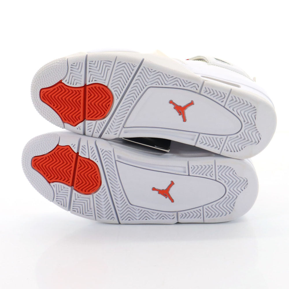 ナイキ エアジョーダン 未使用 エアジョーダン 4 レトロ スニーカー 26 ホワイト NIKE AIR JORDAN CT8527-118 メンズ