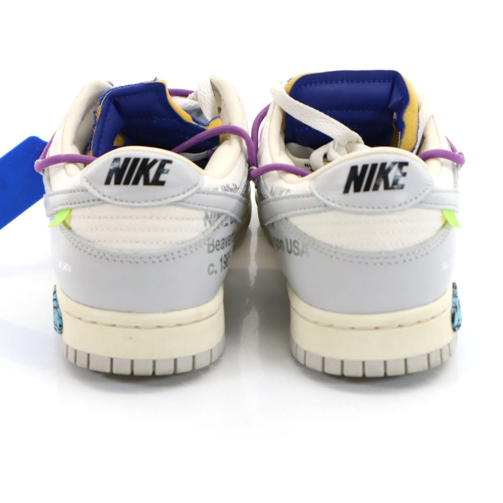 NIKE ナイキ オフホワイト コラボ ダンク ロー セイル スニーカー 26.5 ホワイト 他 x Off-White DM1602-107 1 OF 50 48 メンズ