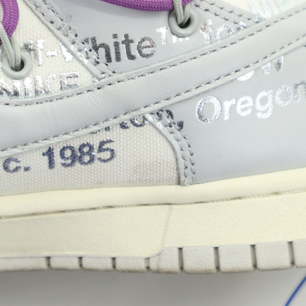 NIKE ナイキ オフホワイト コラボ ダンク ロー セイル スニーカー 26.5 ホワイト 他 x Off-White DM1602-107 1 OF 50 48 メンズ