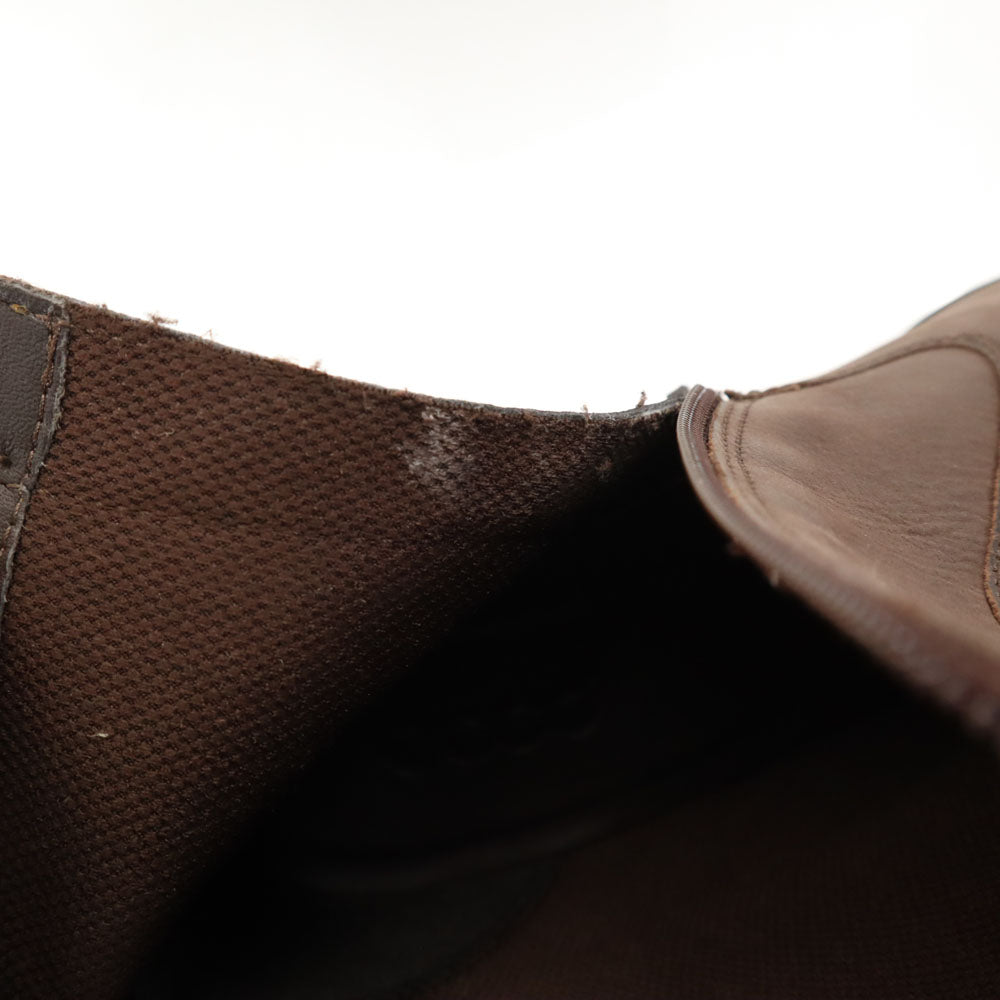 ECHO エコー レザー アンクル ブーツ 39 ブラウン 箱付き23356302072 ショート レディース