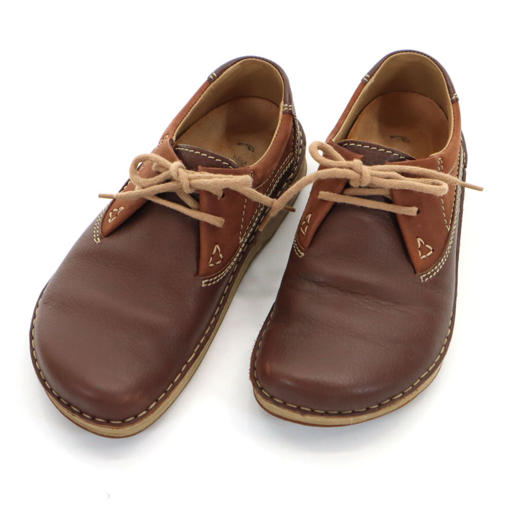 BIRKENSTOCK ビルケンシュトック footPrints レザーシューズ 23.0cm ブラウン系 フットプリンツ レディース