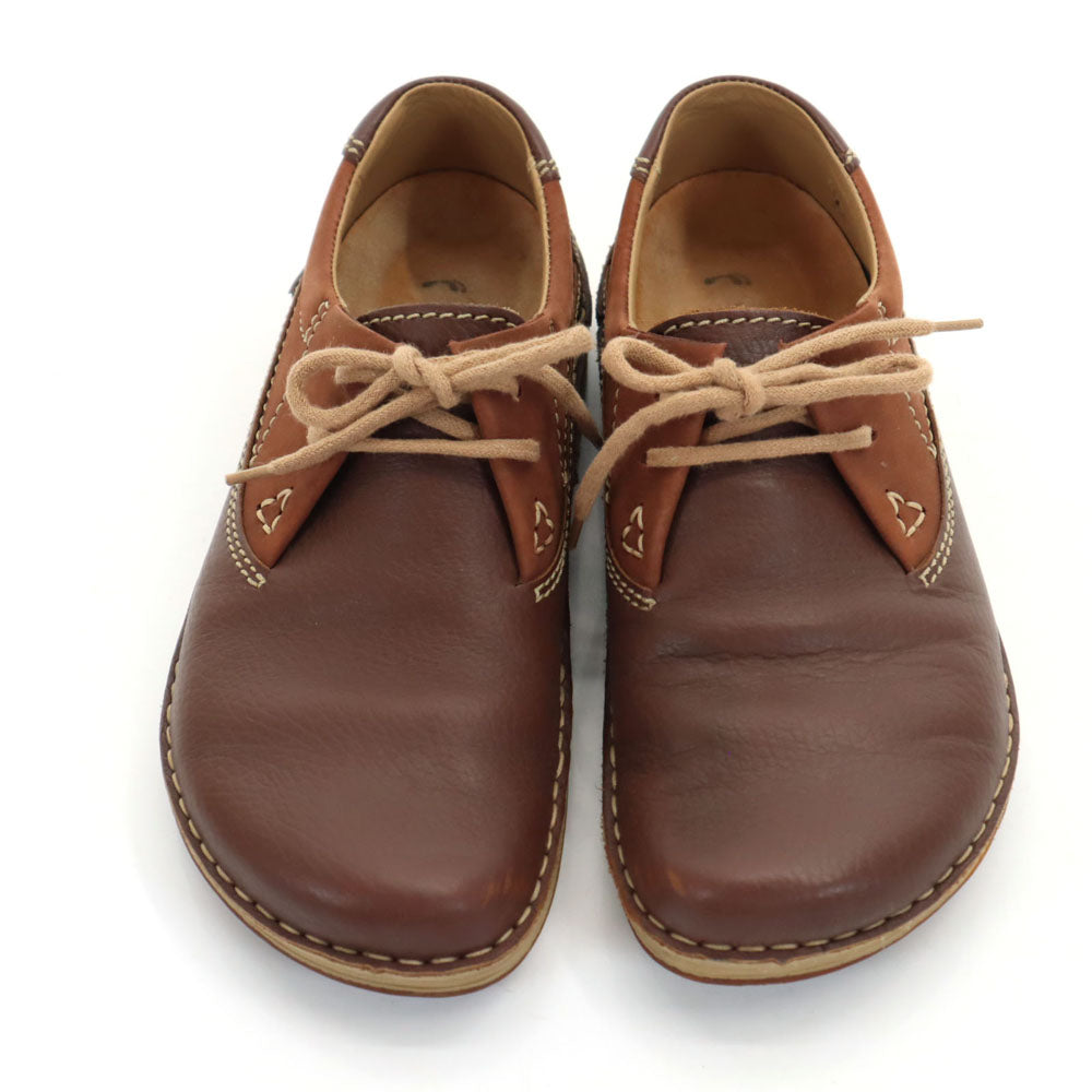 BIRKENSTOCK ビルケンシュトック footPrints レザーシューズ 23.0cm ブラウン系 フットプリンツ レディース