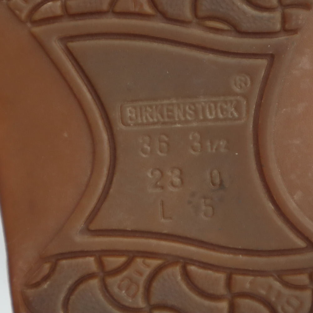 BIRKENSTOCK ビルケンシュトック footPrints レザーシューズ 23.0cm ブラウン系 フットプリンツ レディース