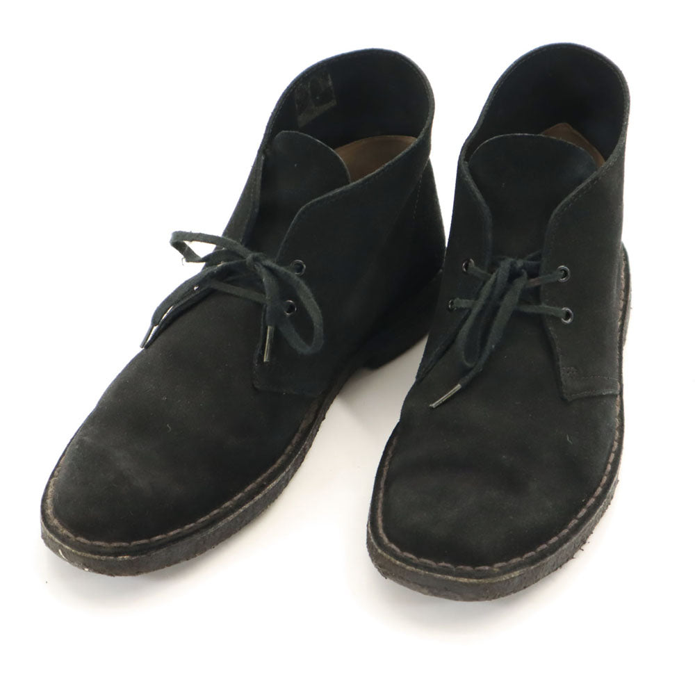 Clarks クラークス デザートブーツ スウェード ショート ブーツ ブラック メンズ