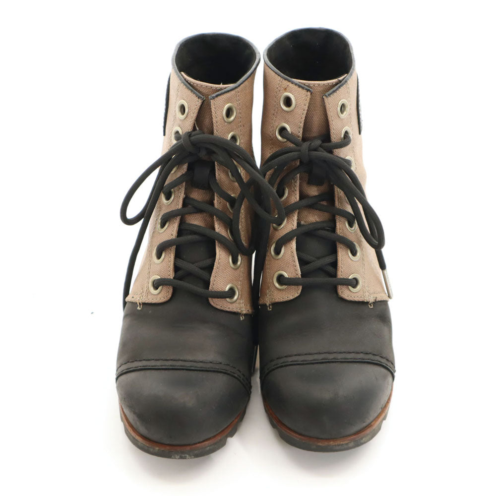 SOREL ソレル ショート ブーツ 26 ブラウン系 箱付き レディース