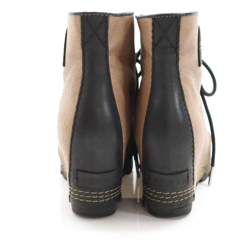 SOREL ソレル ショート ブーツ 26 ブラウン系 箱付き レディース