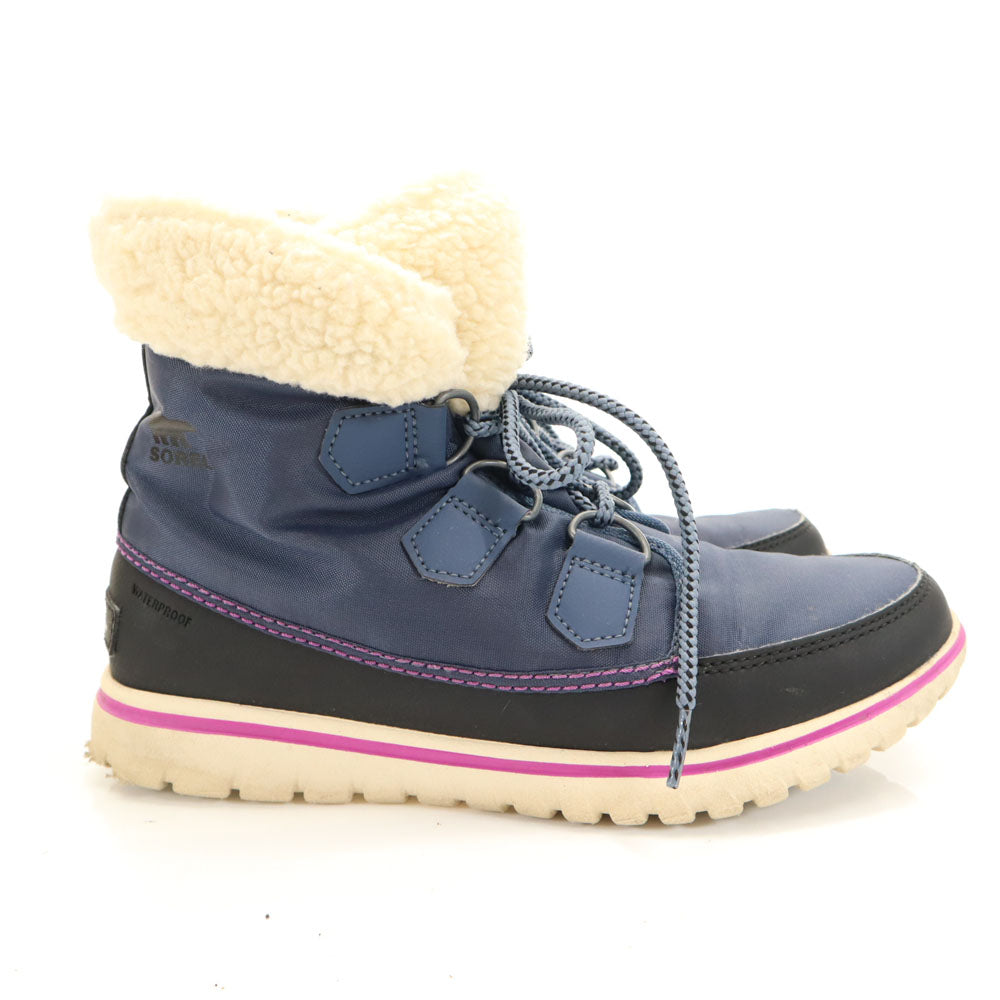 SOREL ソレル COZY CARNIVAL ブーツ 24.0cm ネイビー 箱付き レディース